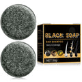Gray Reverse Bar,Cover Gray-Hair-Bar Soap,Natural Hair Darkening Shampoo Bars for Coverage Grayhair Soap,Grays White Hair Reverse Basr,Fast Natural Black Hairs Shampoo Barsoap (2PCS)