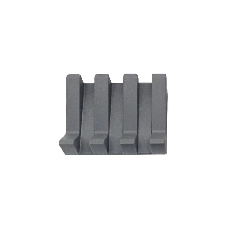 Silicone Soap Dish Soap Dispenser Tilt Drain Soap Box Bathroom Bath Soap Storage Holder Kitchen Sponge Storage Rack